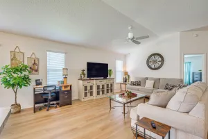 Image of Furnished Lanai & Golf Cart: the Villages Home!