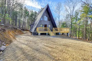 Image of Wytheville A-frame Cabin w/ Wraparound Deck