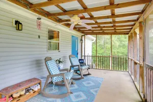Image of Screened Porch w/ Lake Views: Waterloo Home!