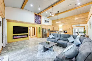 Image of Quitman Lakefront Cabin w/ Screened Porch & Grill!