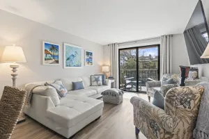 Image of Coastal Getaway: Prime 3br Condo 1 Block To Beach 3 Bedroom Condo