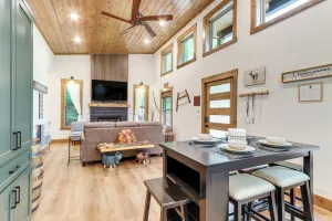 Image of Ellijay Resort Home w/ Hot Tub & Fire Pit!