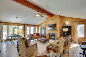 Image of Waterfront Home Near Wilson Lake w/ Covered Porch!