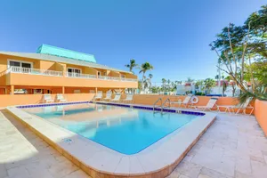 Image of Steps to Beach: Bradenton Beach Condo w/ Deck