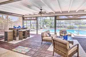 Image of Cape Coral Waterfront Getaway with Pool and Dock!