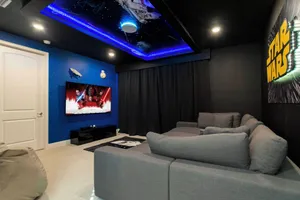 Image of Beautiful Themed Single Home with Private Pool and Game Room EC0405