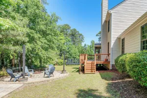 Image of Fire Pit + Pool Access: Quiet Holly Springs Home