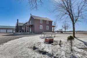 Image of Historical Log Cabin on 80 Acres in Hartford!