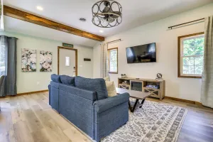 Image of Cozy Grass Lake Home w/ Patio, Fire Pit & Kayaks!