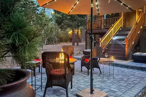 Image of Near Golf and Hikes Torreon Cabin with Furnished Deck