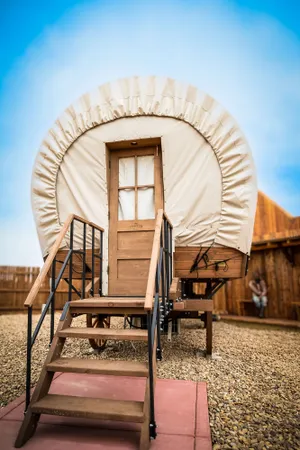 Image of The Big Texan - Cabins & Wagons