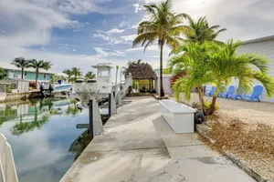 Image of Fish & Boat On-site! Waterfront Florida Keys Home