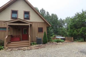 Image of Cozy Couples Getaway with Hot Tub Fox Ridge Cabin