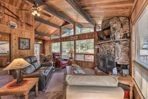 Image of Quiet Retreat w/ Hot Tub - 16 Miles to Ski Apache!