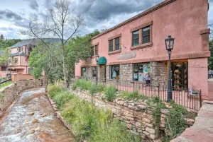 Image of Downtown Manitou Springs Home Tranquil Creek View