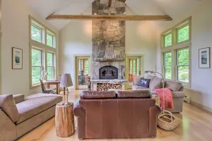 Image of Home with Fire Pit, 7 Mi to Attitash Mtn Resort