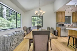Image of Tranquil Guerneville Home with Redwood Views