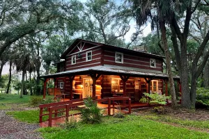 Image of Barn Hangout + Grill Station: Sebring Family Cabin