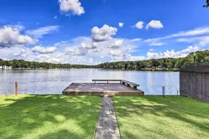 Image of Lakefront Macon Getaway Grill, Pet Friendly!