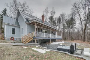 Image of Peaceful Cavendish Retreat w/ Hot Tub & Fireplace!
