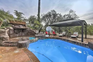 Image of Chic Whittier Oasis: Private Pool, Hot Tub & Grill