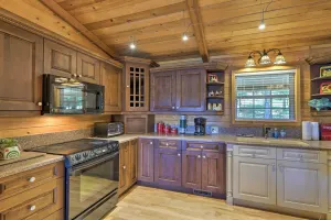 Image of House with Dock and Slide Situated on Lake Sinclair!