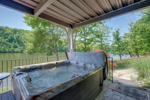 Image of Waterfront Smith Mountain Lake Home with Boat Dock!