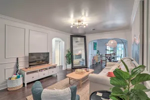 Image of St Petersburg Escape w/ Fenced Yard + Games!