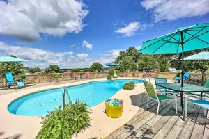 Image of Pool and Outdoor Kitchen Grand Lake Getaway!