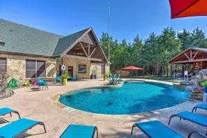 Image of 14-Acre Terrell Ranch Escape with Pool and Fire Pit!