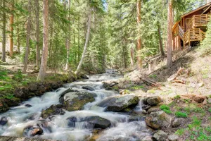Image of Riverside Colorado Cabin w/ Deck & Hot Tub