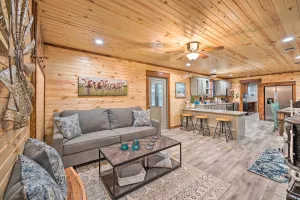 Image of Lavish Broken Bow Home on 6 Acres with Hot Tub!