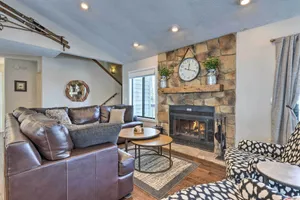 Image of Bright Wintergreen Resort Home Deck and Grill!