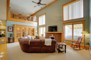 Image of Spacious McArthur Home Private Hot Tub and Pond!
