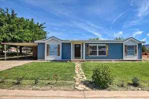 Image of La Verkin Home with Yard, Covered Patio and Grill