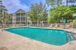 Image of Sunny Coastal Condo about 1 Mi to N Myrtle Beach!