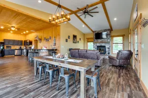 Image of Tranquil La Prairie Retreat with Patio and Fireplace!