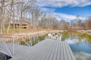Image of Historic Clark Cabin w/ Deck & Fishing Pond Access