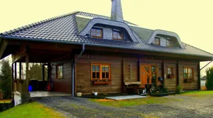 Image of Ferien bei Freunden im Holzhaus
