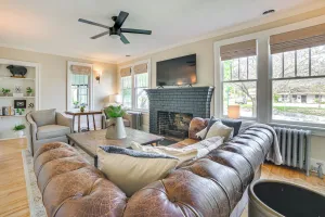 Image of Walk to Dtwn: Cozy Getaway w/ Patio in Charlevoix