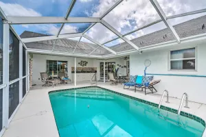 Image of Waterfront Home with Dock, Kayaks, Pool and More!