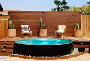 Image of Live Centered with Hot Tub, Fire Pit In Joshua Tree home