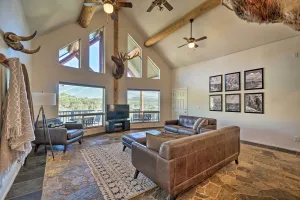 Image of Payson Escape with Mtn Views and Fire Pit!