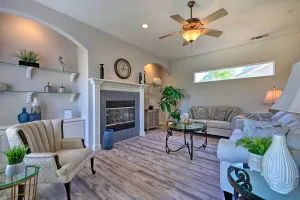 Image of Family-Friendly Modesto Home with Grill and Yard