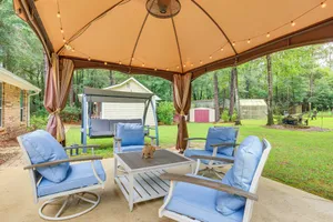 Image of Dog-Friendly Alabama Retreat with Patio and Fire Pit!