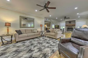 Image of Remodeled Pittsboro Farmhouse Sitting on 220 Acres