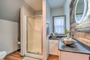 Image of Pet-Friendly Loft Vacation Rental with Fire Pit!