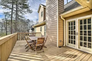 Image of Deck and Yard Family-Friendly Lawrenceville Home!