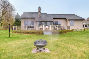 Image of Cadillac Vacation Rental with Dock on Lake Mitchell!