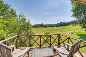 Image of Spacious Arkansas Abode with Balcony and Fire Pit!